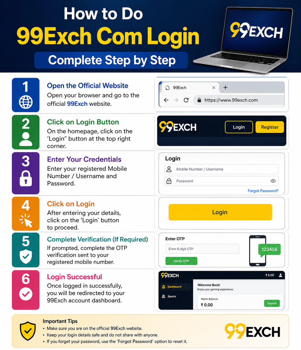 99Exch Login